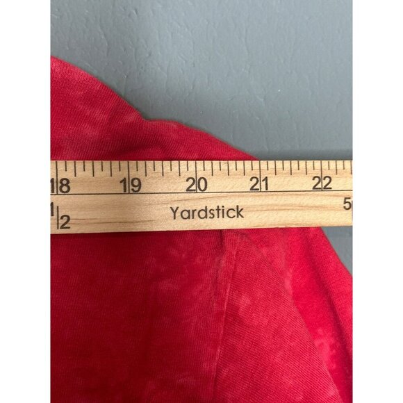 VTG 1990s Mickey Unlimited Mouse Disney Red Tie Dye Women's Large Jerry Leigh - Picture 6 of 9